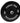 FORCE USA ULTIMATE TRAINING BUMPER PLATE -5KG -BLACK.